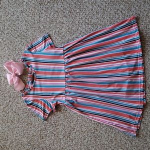 Size 8 Picapino striped dress